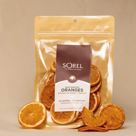 Sorel Orange Garnishes